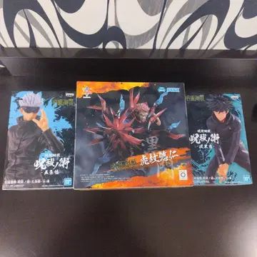 주술회전 피규어 3체 세트