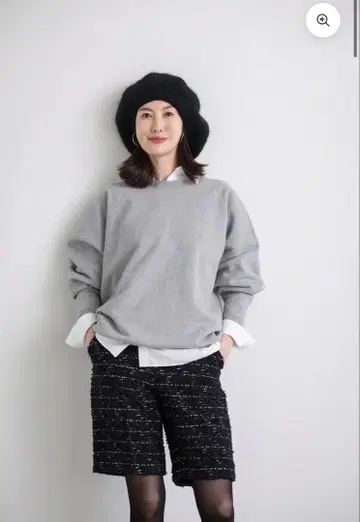 마이 위크니스 맨투맨 그레이 초기