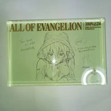 아야나미 레이 (가칭) 금박 아크릴 블록 ALL OF EVANGELION