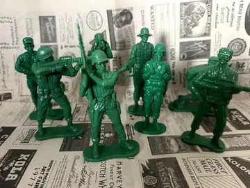 [ 아메리칸 잡화 ] 그린 아미 맨 8체 세트