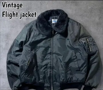 빈티지 플라이트 자켓 봄버 자켓