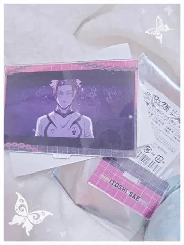 블루 록 전시회 트레이딩 아크릴 스탠드 이토시 사에