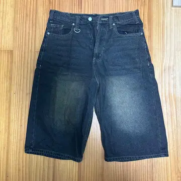 다크 데님 숏팬츠 L 사이즈