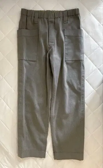 ISSEY MIYAKE IAMMEN 그레이 워크 팬츠