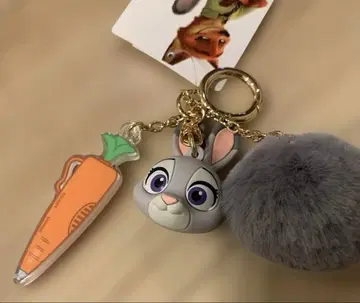 디즈니 주토피아 주디 시마무라 입체 참 키링
