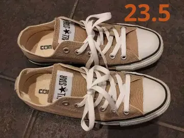 컨버스 ALL STAR 베이지 로우컷 스니커즈 23.5cm