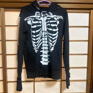 레어 BABYMETAL 뼈 후드티 Type2