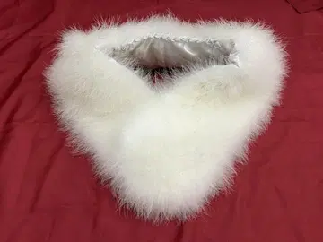 성인식 마라보 숄 화이트