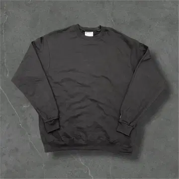 00s L 챔피온 무지 맨투맨 블랙