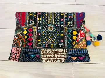 RHC 클러치백 컬러풀 자수