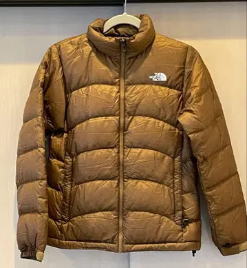 THE NORTH FACE 브라운 여성용 다운 자켓 M