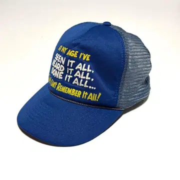 80년대 남성용 캡 미국 빈티지 의류 빈티지 캡 남성용 서퍼