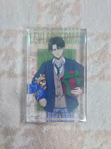 진격의 거인 리바이 아크릴 블록