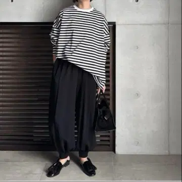 로헨 lohen 더블 크로스 벌룬 팬츠 36