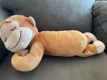 조지 봉제 인형 약 60cm 누워있는 봉제 인형 몽키 빅