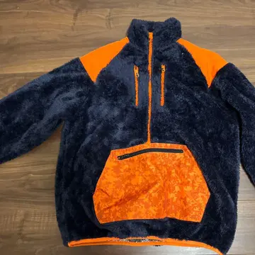 FieldCore 플리스 자켓 L 네이비/오렌지
