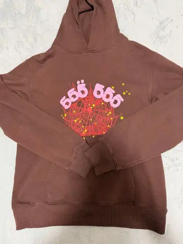 SP5DER 스파이더 후디 555555 브라운