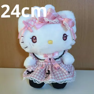 헬로키티 봉제 인형 꿈 리본