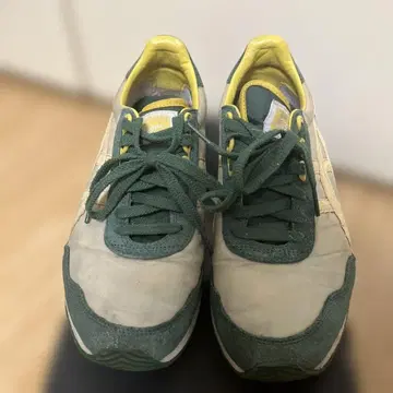 오니츠카타이거 듀알리오 DUALIO 26cm 그린 박스 포함 단종