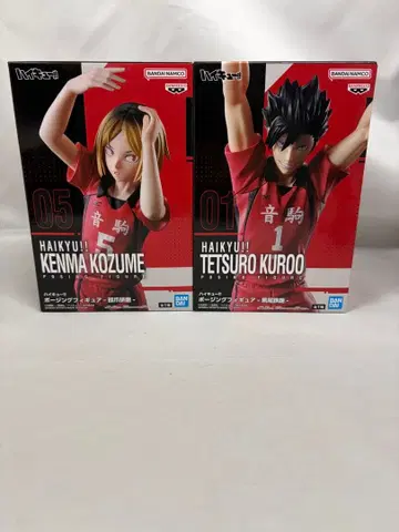 하이큐!! 포징 피규어 코즈메 켄마 쿠로오 테츠로 피규어