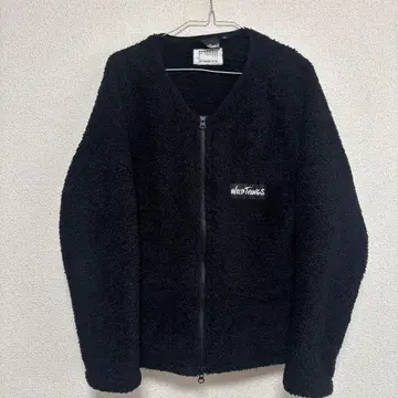 WILD THINGS 플리스 자켓 38 블랙