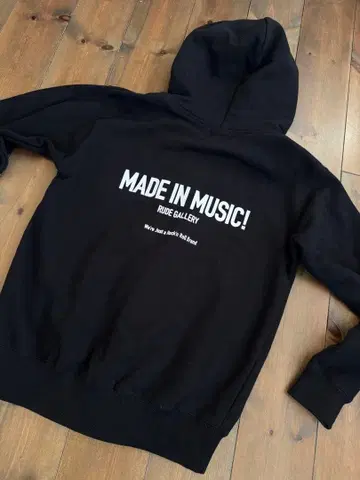 RUDE GALLERY MADE IN MUSIC! 자수 후드티