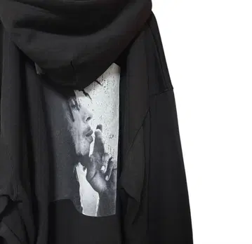 새상품 자이언 ZION 밥 말리 맨투맨 후드티 블랙 LL