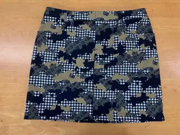 컨디션 최상 댄스 위드 드래곤 카모플라쥬 패턴 스커트