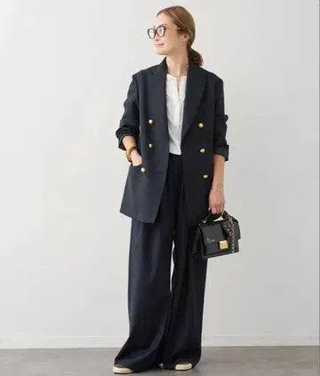 Deuxieme Classe/VICTORIAN SERGE EASY 팬츠