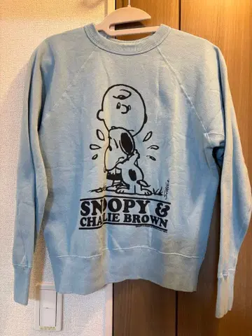 warehouse 스누피 맨투맨 L 미사용