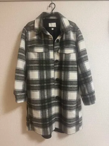 H&M 체크 무늬 자켓