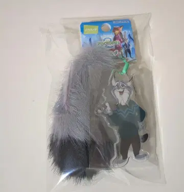 주토피아2 파우버트 꼬리 키링 영화 디즈니 야마다 료스케