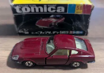 토미카 58 페어레이디 240zg 블랙 박스 일본제 박스 포함