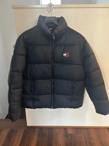 타미 진스 네이비 다운 자켓 M