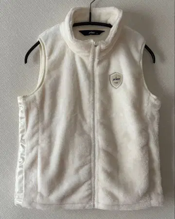 prince 플리스 베스트 M 사이즈 화이트