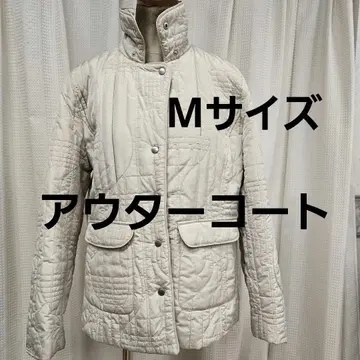 M 사이즈 퀼팅 아우터 코트