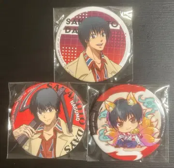 남코 한정판 SAKAMOTODAYS 사카모토 데이즈 캔뱃지 나구모 2