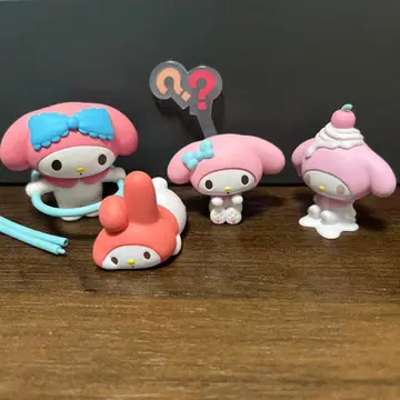 산리오 마이멜로디 가챠가챠 4개 세트