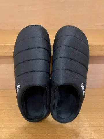 SUBU 블랙 슬리퍼 트레드 밑창