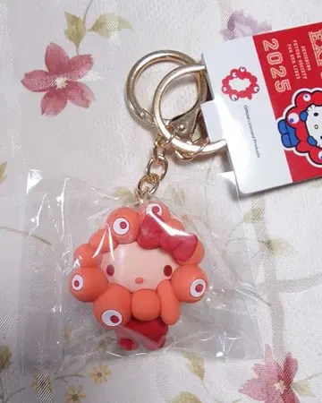 산리오 미야쿠미야쿠 최애 컬러 키링
