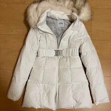 GYDA 벨트 롱 코트 다운 2024