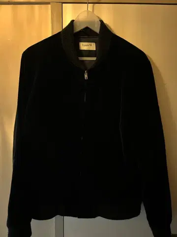 A.P.C. 루이 W. 가죽 자켓 블루종