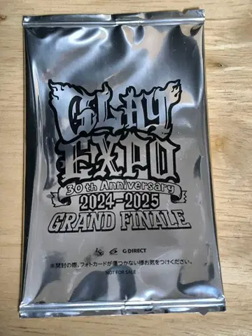 GLAY G-DIRECT 한정판 선착순 혜택 트레이딩 카드