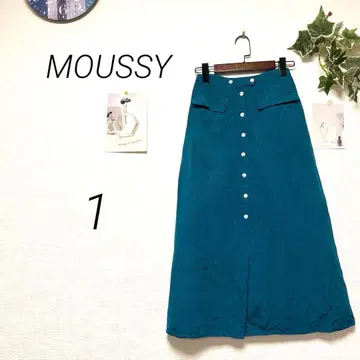 10763 마우지 롱 스커트 레이온 린넨 혼방 무지