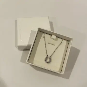 SWAROVSKI Towards 말굽 모양 목걸이