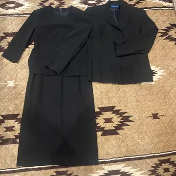 Fleurette Fleurette 블랙 원피스 수트 9AR