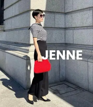 스트라이프 반팔 티셔츠 JENNE