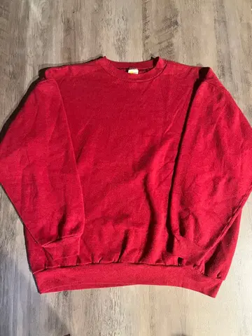 70s 금택 Russell Athletic 빨간색 맨투맨 XL