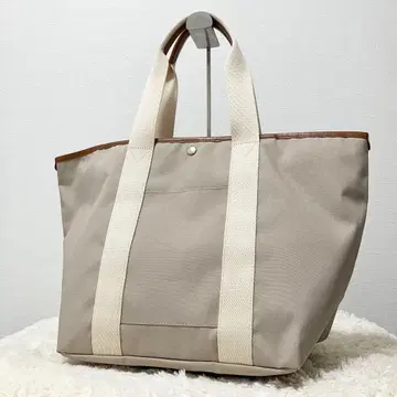 [ 새상품급 ] TOPKAPI 탑카피 TIDY 토트 백 L 베이지