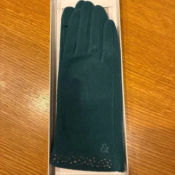 PINKY&DIANNE 다크 그린 장갑